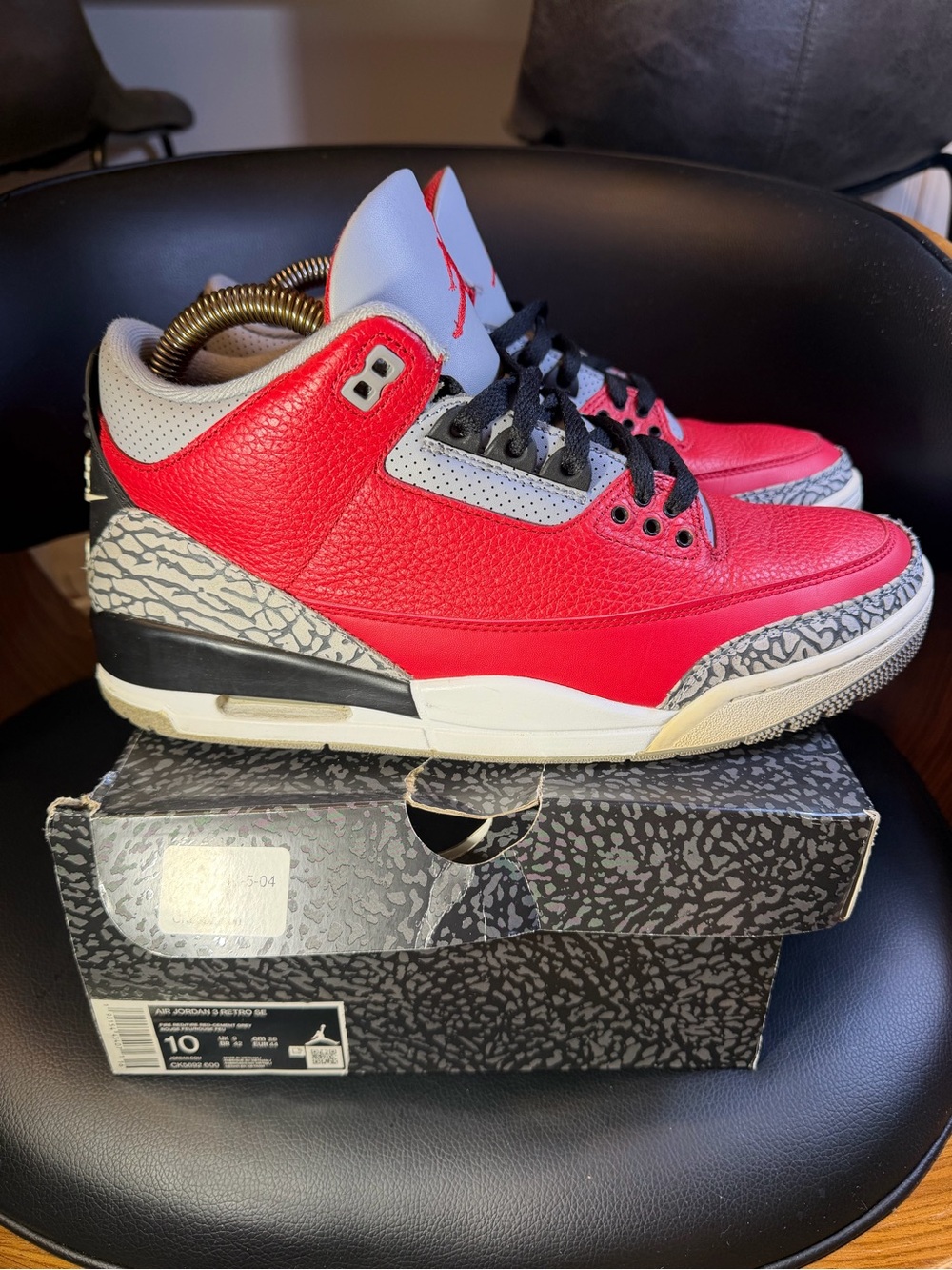 Nike Air Jordan 3 Retro SE Mid Unite Basketball CK5692-600 Men’s Size 10 box